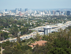 The 405 Freeway from the Getty Center, June 2016