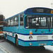 Islwyn Borough Transport 43 (C43 GKG) in Cardiff – 26 Feb 2001