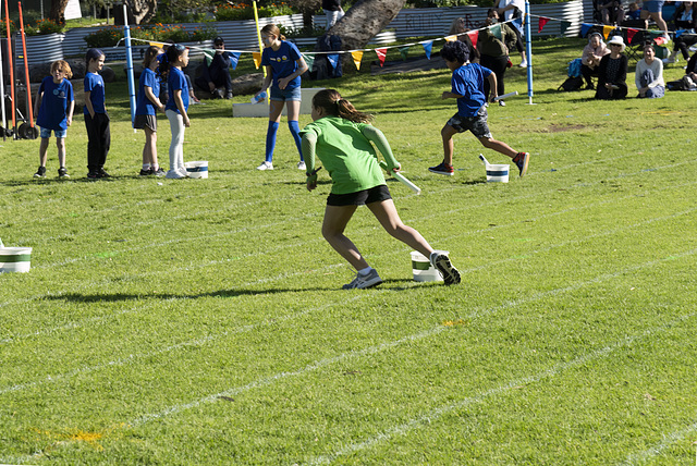 Friday the juniors of the school 6 hour shoot -Bucket relay