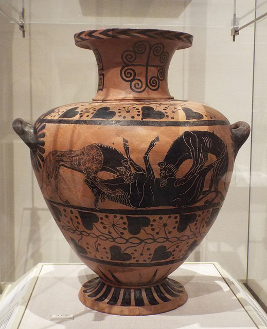 Caeretian Hydria Attributed to the Eagle Painter in the Metropolitan Museum of Art, April 2017