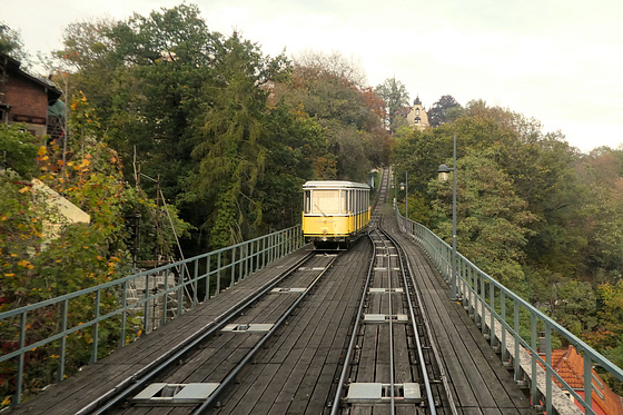 Die Standseilbahn Dresden