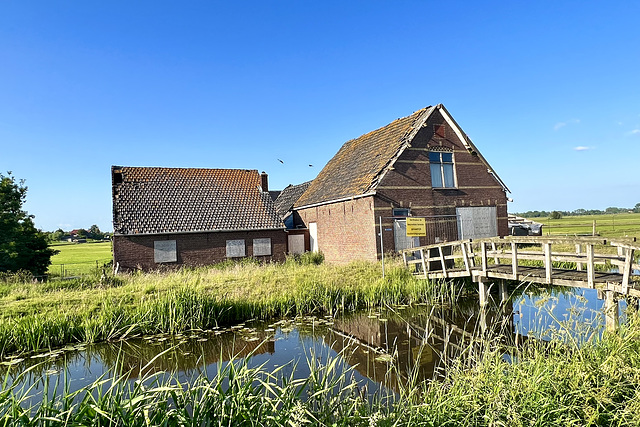 Dilapidated farm