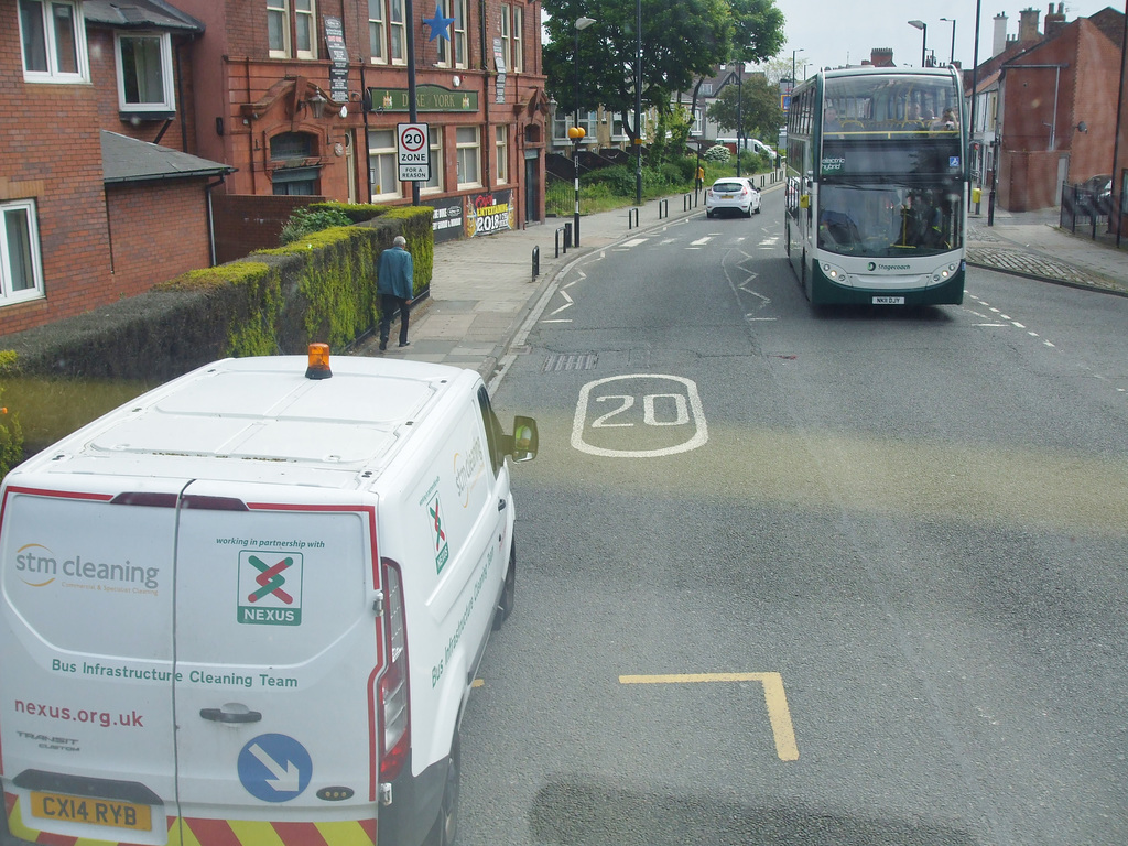 DSCF2421 Stagecoach (Busways) 12084 (NK11 DJY) in Wallsend - 1 Jun 2018