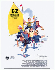 E Z Sportswear Ad, c1955