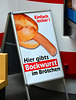 Leipzig 2015 – Hier gibts Bockwurst im Brötchen