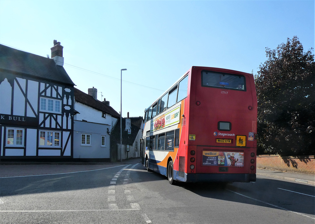 Stagecoach East Midlands 17717 (MK02 EFW) in Blidworth - 14 Sep 2020 (P1070631