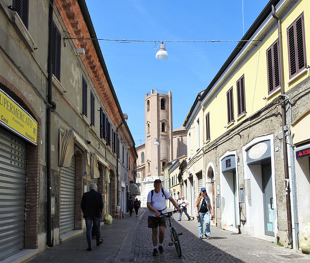 Comacchio macht Mittagspause