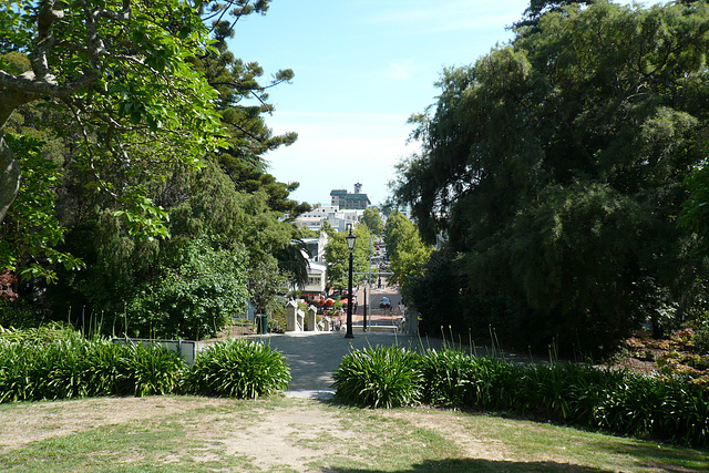 Looking Down Trafalgar Street