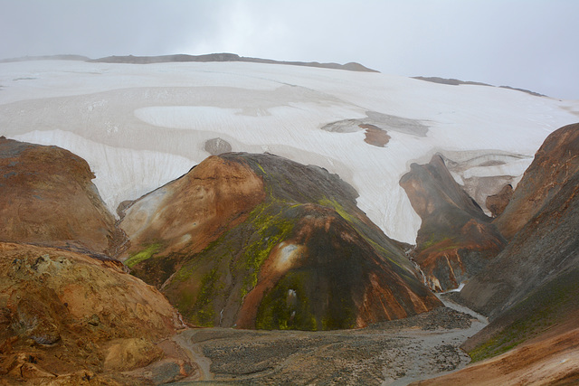 Iceland, Landscape of Kerlingarfjöll