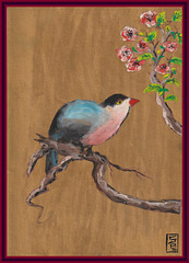 Oiseau sur une branche (1996)