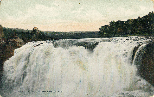 7124. The Pitch, Grand Falls, N. B.