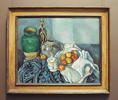 Still Life with Apples by Cezanne in the Getty Center, June 2016