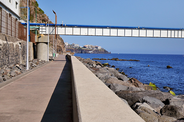 Funchal - Die Uferpromenade beim "Gaslink Madeira" (3)