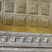Temple de Jupiter, plafond à caisson (détail).