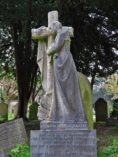 kensington hanwell cemetery, ealing, london