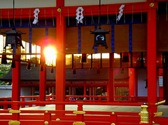 Ceremonial stage, Fushimi Inari-taisha