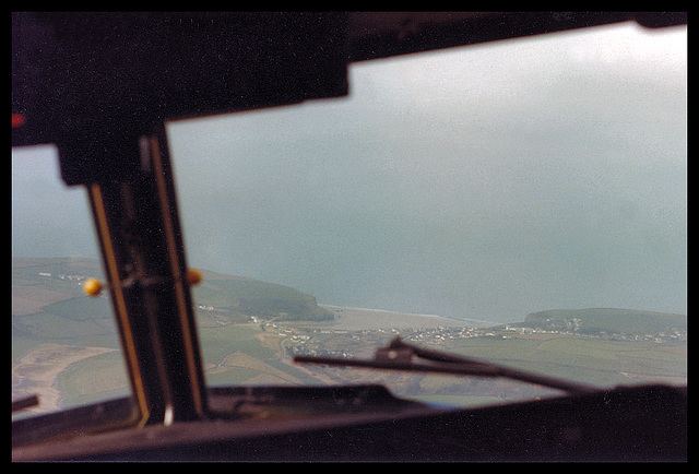 landing at Newquay