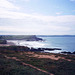 Looking across Bude Haven from Maer Down (Scan from August 1992)