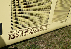 Preserved former Wallace Arnold W653 FUM at Showbus - 29 Sep 2019 (P1040628)