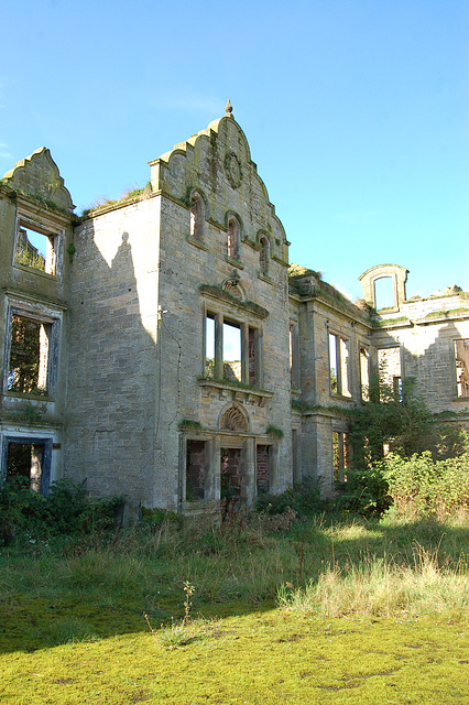 Kirklington Hall, Cumbria (unroofed early 1970s)