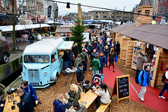 Christmas market in Leiden