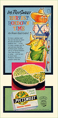 Pictsweet Vegetable Ad, 1955