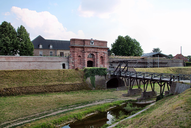 Zitadelle Wesel, Brücke zum Haupttor (Wesel) / 4.07.2022