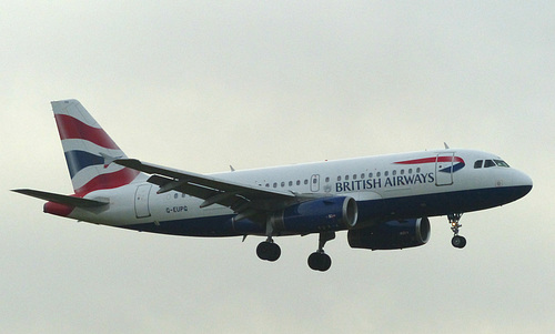 G-EUPG approaching Heathrow - 8 February 2020