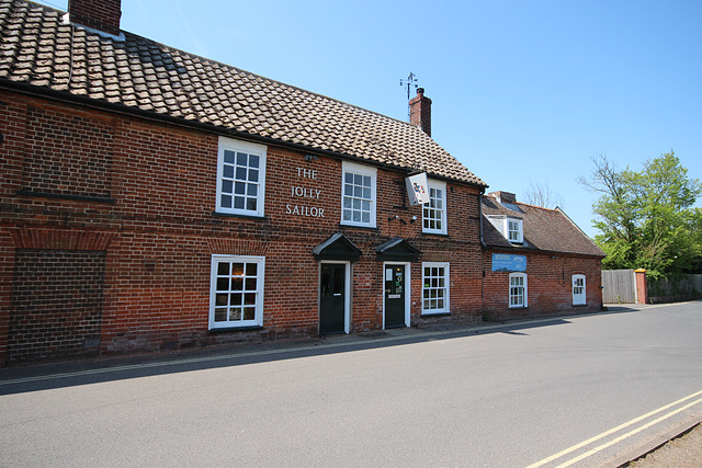 The Jolly Sailor Pub, Quay Street, Orford, Suffolk