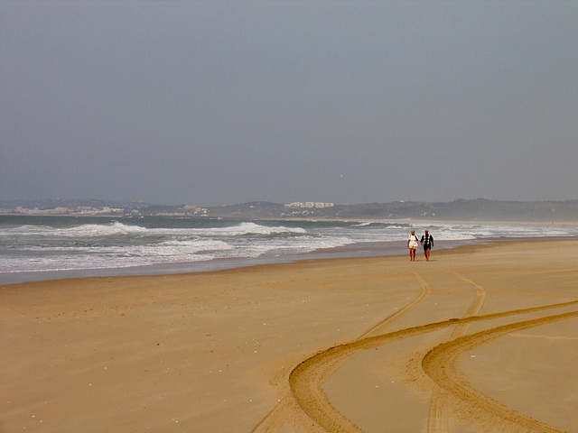 Praia, Alvor looking towards Lagos