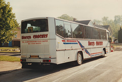 Storey’s Coaches 227 ASV (SMY 627X) in Barton Mills – 30 May 1997