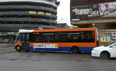 A long Centrebus Optare Solo in Leicester - 27 Jul 2019 (P1030342)