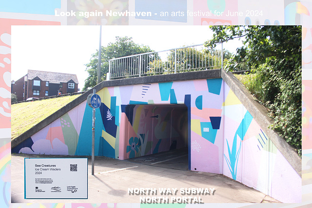 Look again - North Way Subway North - Newhaven 20 6 2024