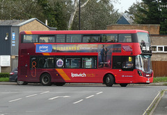 First Eastern Counties 35926 (BN72 TVY) in Woodbridge - 21 Sep 2023 (P1160504)