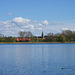 Blick über den See nach Bernshausen