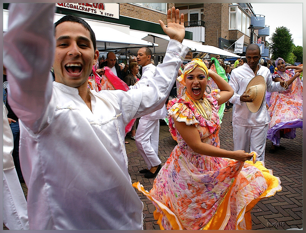 dancing in the streets of Schagen