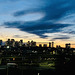 Boston skyline sunset 1