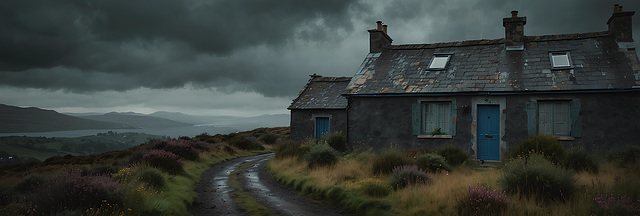 Life in the countryside - the silence - the wildness of nature - waiting for the rain - 1
