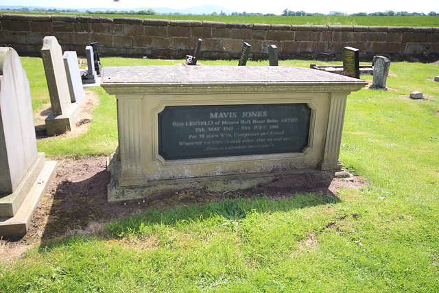 Memorial to Mavis Jones (d1996) Great Bolas, Shropshire