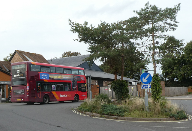 First Eastern Counties 35926 (BN72 TVY) in Woodbridge - 21 Sep 2023 (P1160507)