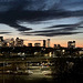 Boston skyline sunset 2