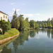 Rheinau - Ausblick von der Brücke am Klosterplatz