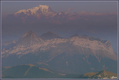 Au fond le Mont Blanc