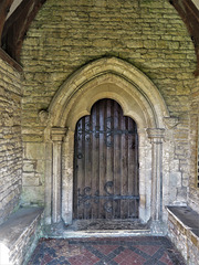 north luffenham church, rutland  (5) late c13 doorway