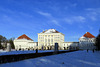 The back side of Nymphenburg Palace, Munich.