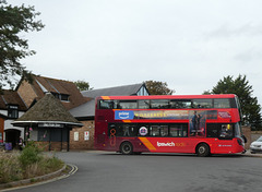 First Eastern Counties 35926 (BN72 TVY) in Woodbridge - 21 Sep 2023 (P1160509)