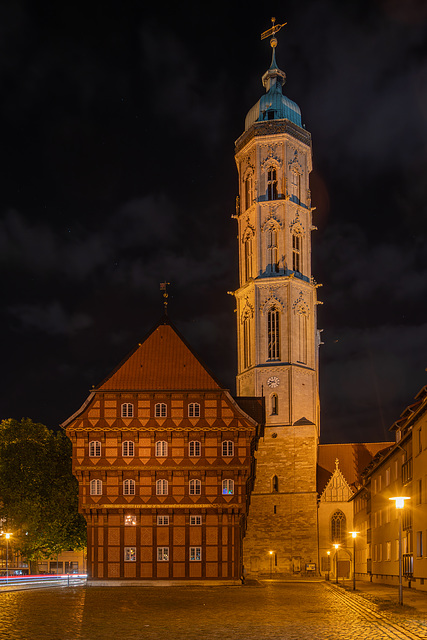 Braunschweig, "Alte Waage" und St. Andreas Kirche