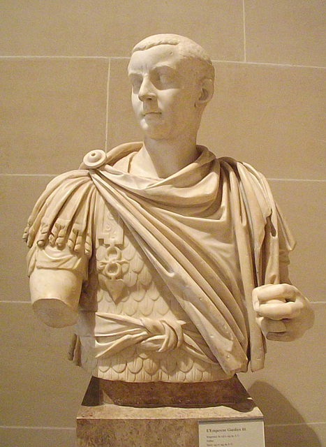 Emperor Gordian III in the Louvre, June 2014