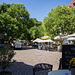 Eispause auf dem Marktplatz von Weinheim