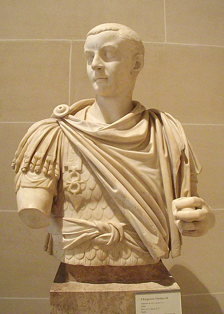 Emperor Gordian III in the Louvre, June 2014